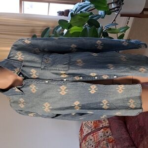 FLASH SALE Converse All Star Denim Jacketptp 21.5